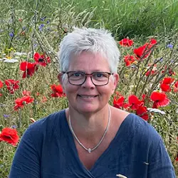 Esther Faber de locatiemanager van het Socrateshuis van Dagelijks Leven in Apeldoorn