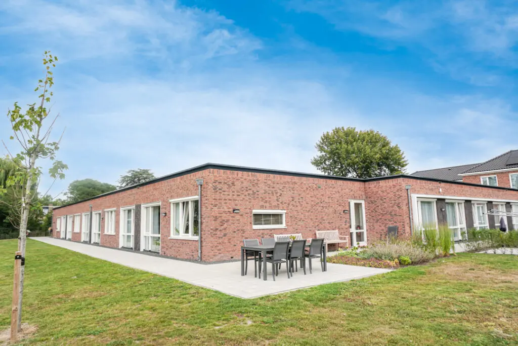 Sfeerimpressie van de tuin van Het Haringvliethuis