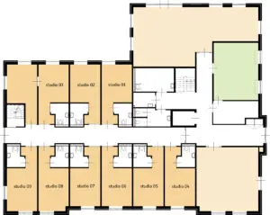 Plattegrond van Het Berkelhuis in Eibergen