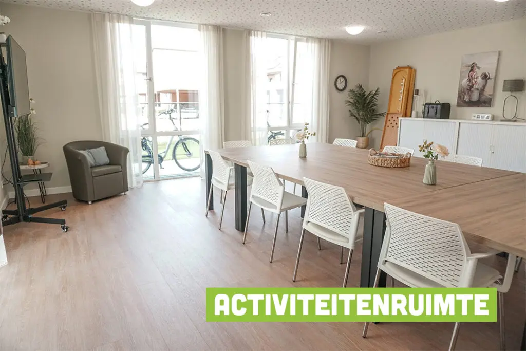 De activiteitenruimte voor creatieve creaties en gezelligheid in Boxmeer