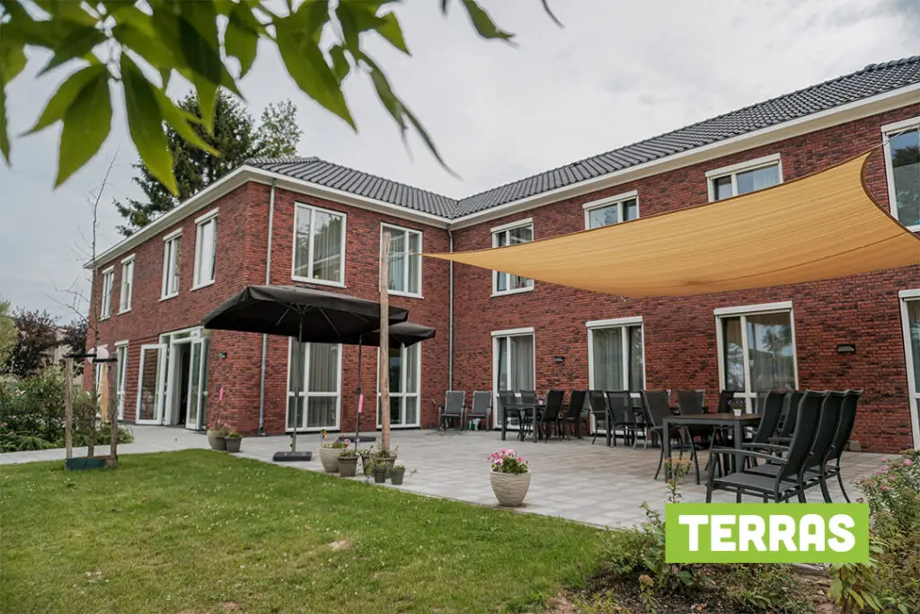 Een foto van Het Meulemanhuis van Dagelijks Leven waar mensen met dementie kleinschalig en betaalbaar wonen in een particuliere zorginstelling