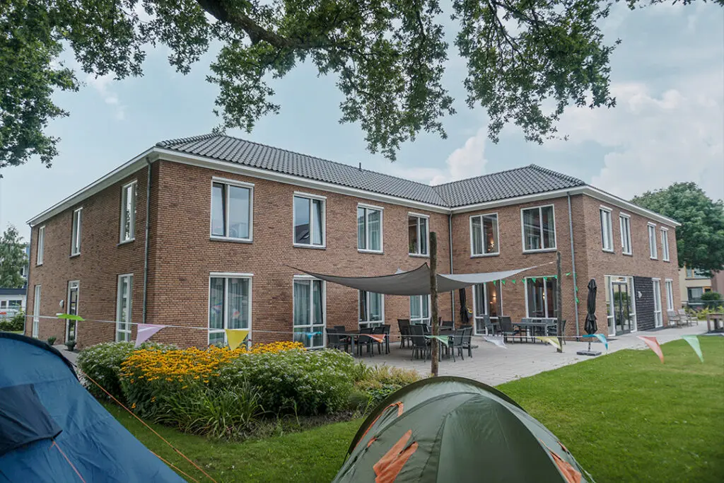Een foto van Het Korhoenhuis van Dagelijks Leven waar mensen met dementie kleinschalig en betaalbaar wonen in een particuliere zorginstelling