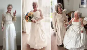 Hartenwens bewoonster wordt feest voor iedereen bij Het Alterehuis in Halsteren 1 alterehuis halsteren dementie bruidsjurk hartenwens modeshow drieluik