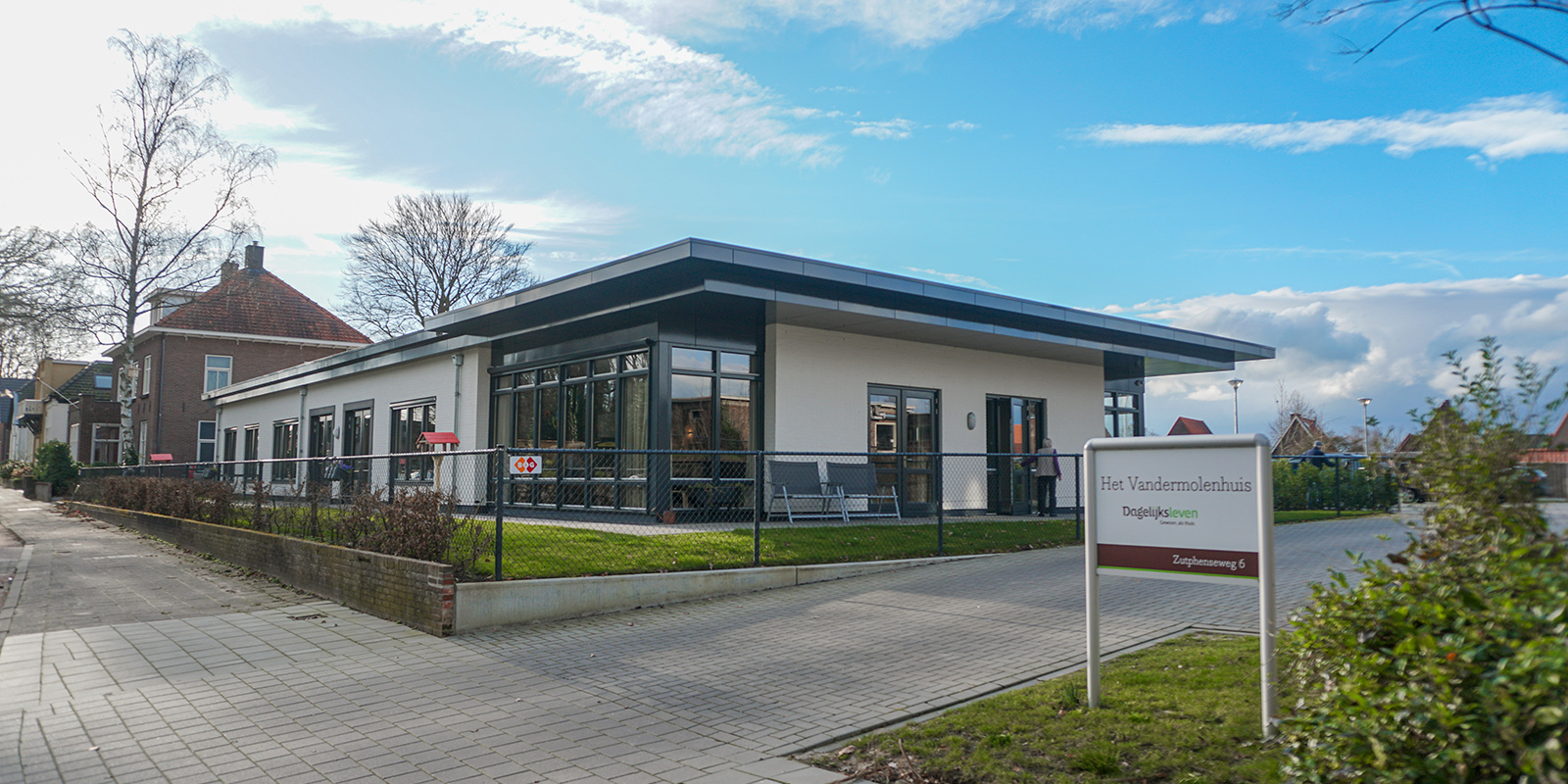 Het Vandermolenhuis in Lochem is een kleinschalige en betaalbare woonzorglocatie voor mensen met dementie
