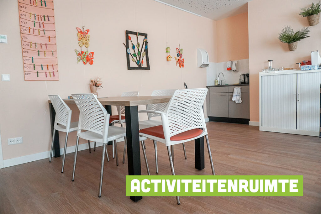 De activiteitenruimte voor mensen met dementie in Het Berkelhuis in Eibergen