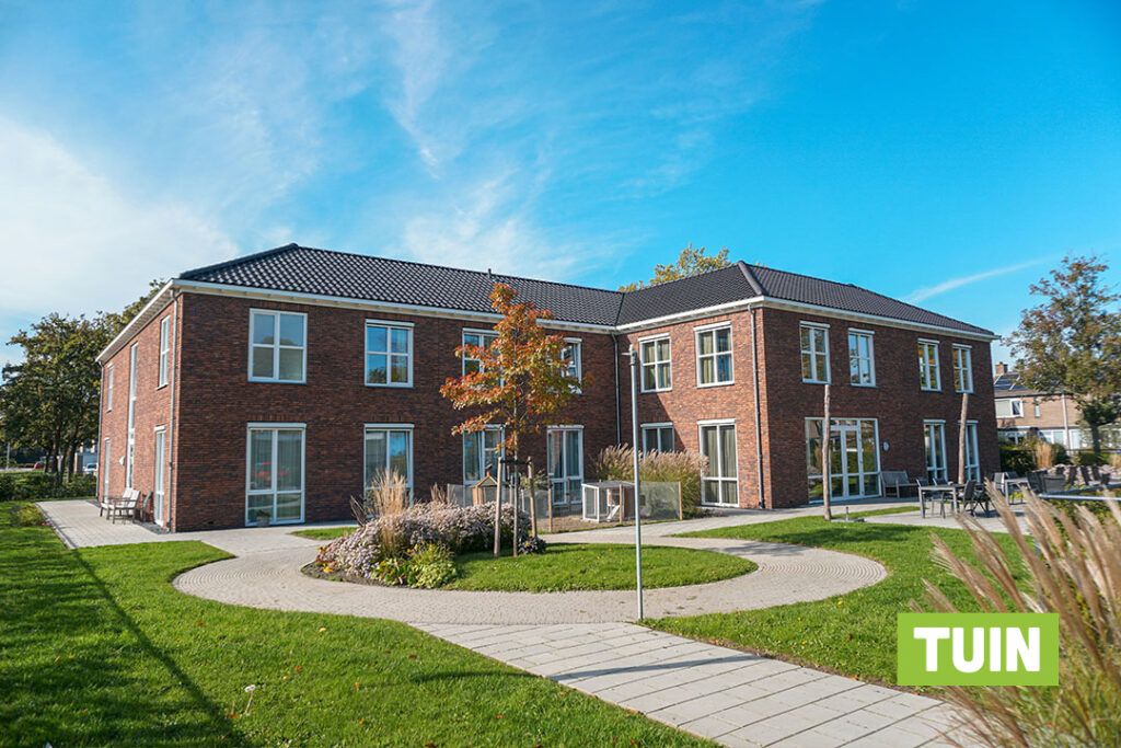Een foto van Het Hoevehuis van Dagelijks Leven waar mensen met dementie kleinschalig en betaalbaar wonen in een particuliere zorginstelling