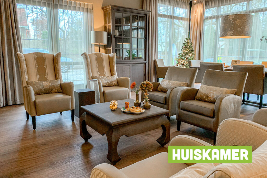 Sfeerimpressie van de tv hoek in Lochem, voor mensen met dementie